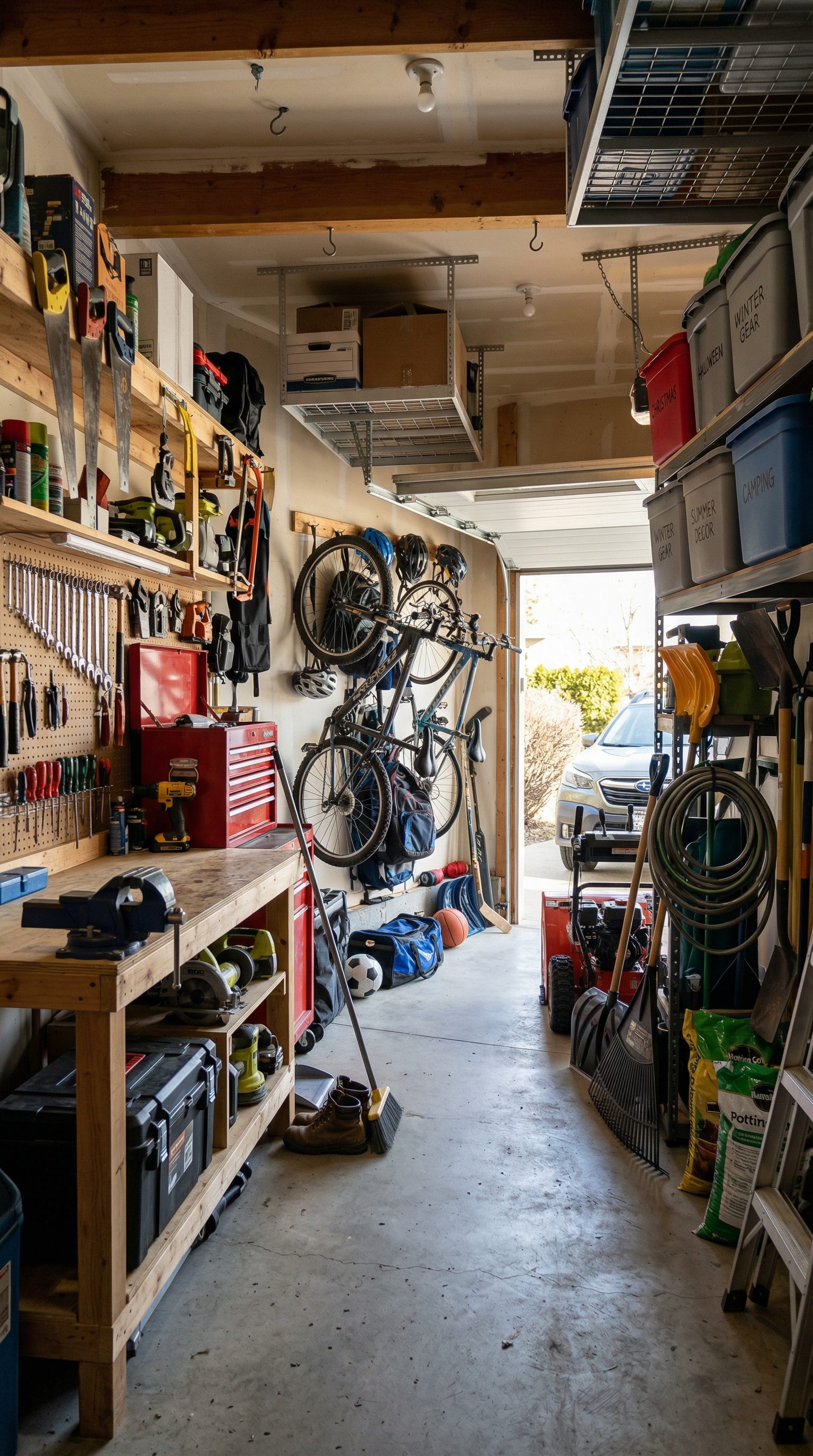 How to organize your garage in Los Angeles